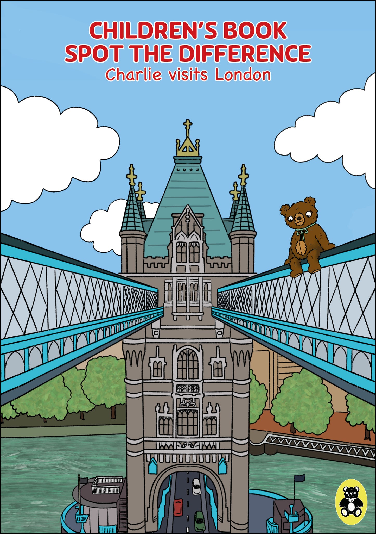 Spot the Difference Book - Charlie visits London
