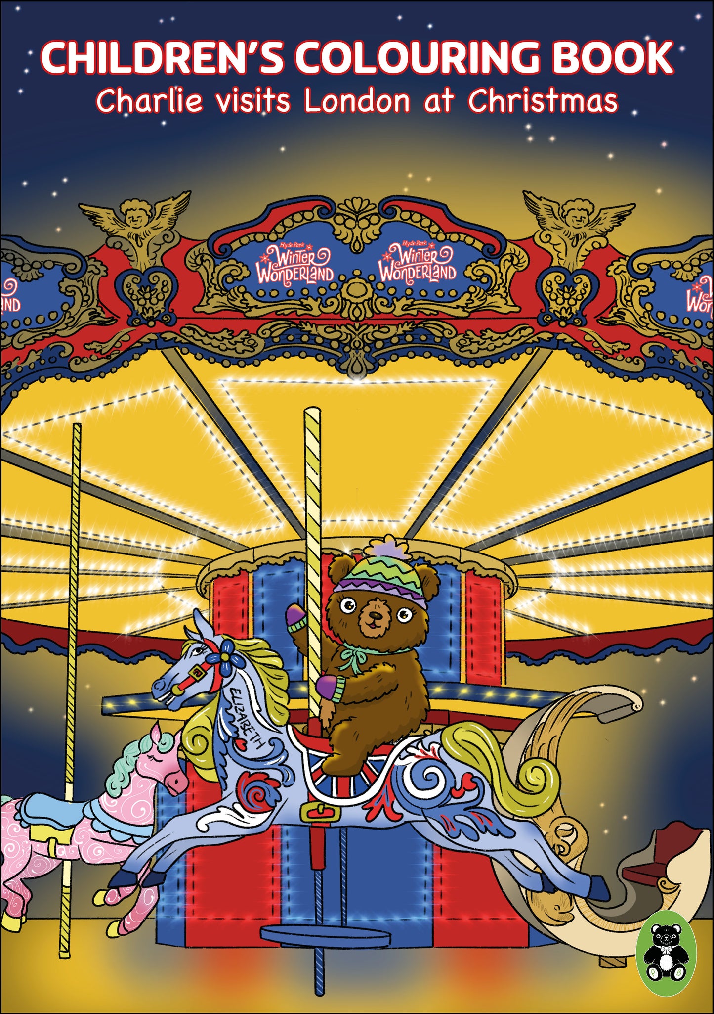Colouring Book - Charlie visits London at Christmas