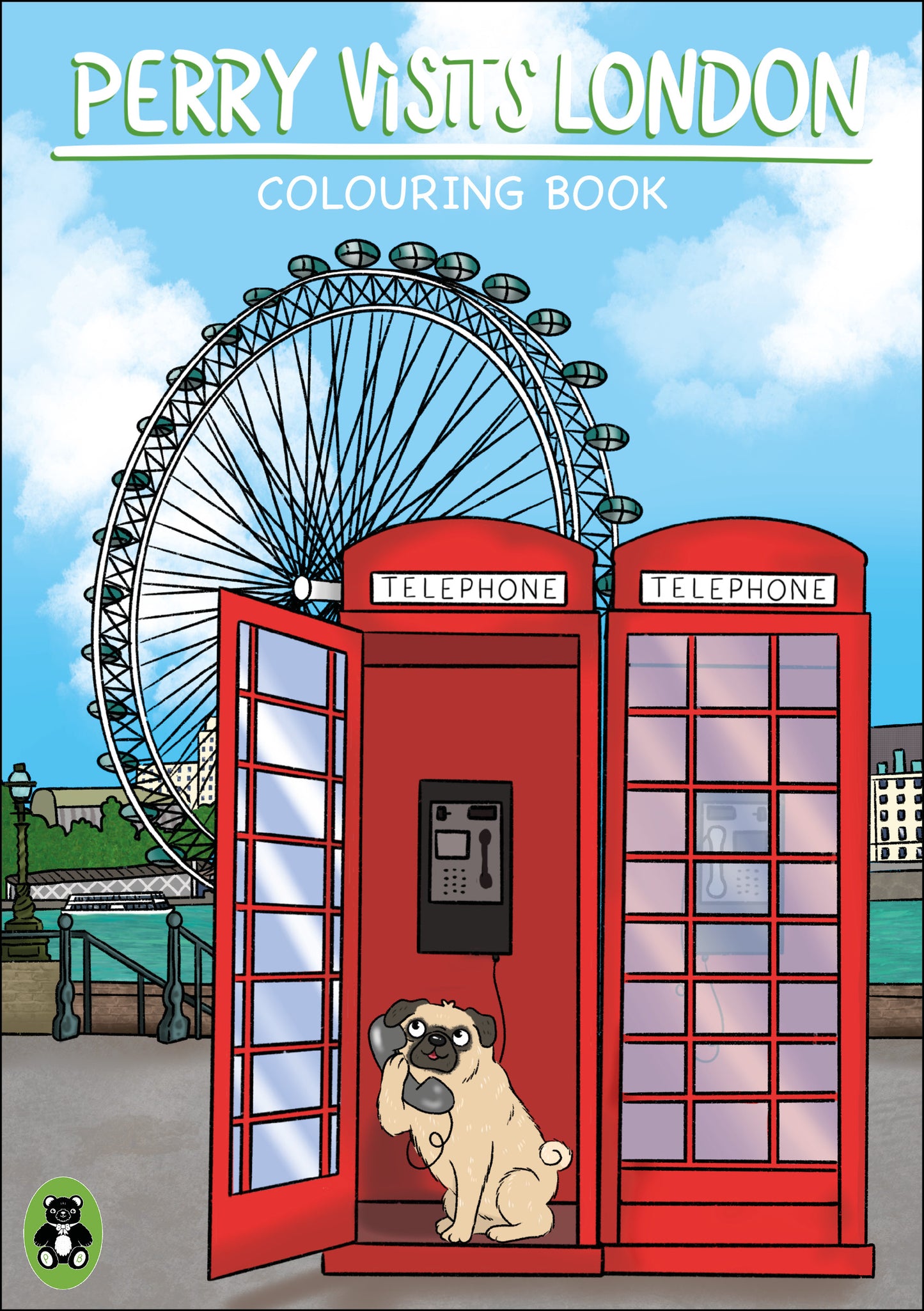 Colouring Book - Perry visits London
