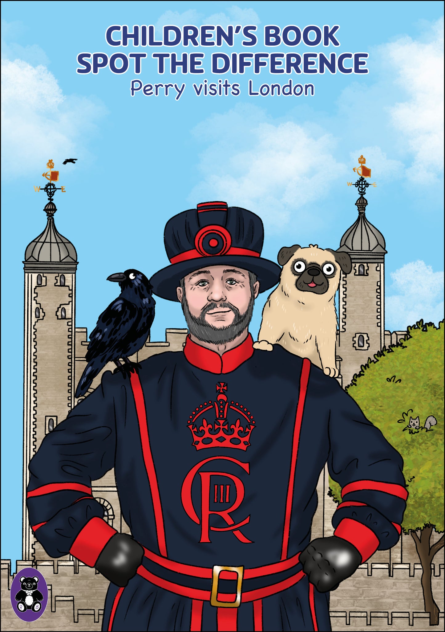 Spot the Difference Book - Perry visits London