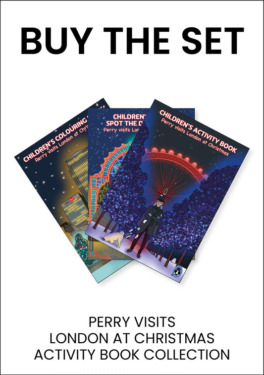 Activity Books Collection - Perry visits London at Christmas
