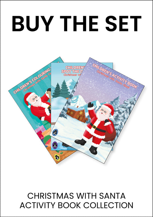 Activity Books Collection - Christmas with Santa