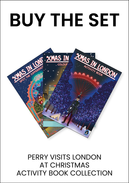 Perry visits London at Christmas (Activity Book Collection)