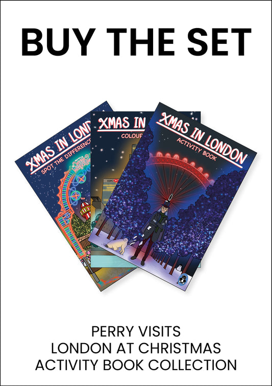 Perry visits London at Christmas (Activity Book Collection)