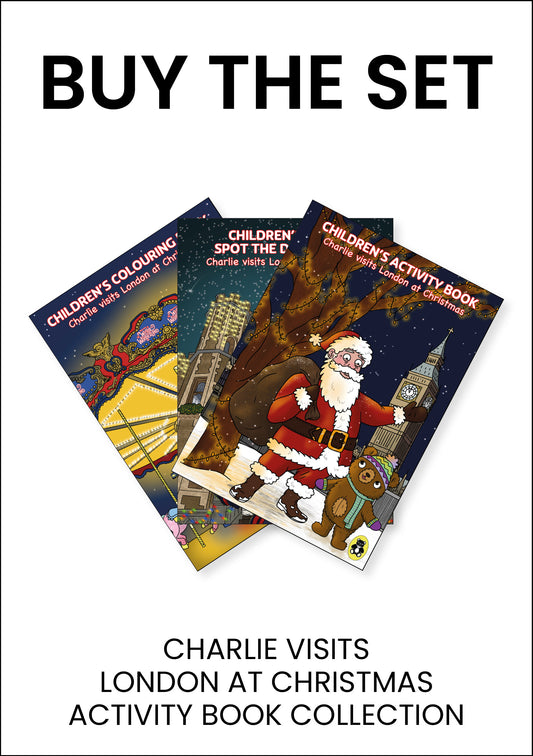 Activity Books Collection - Charlie visits London at Christmas