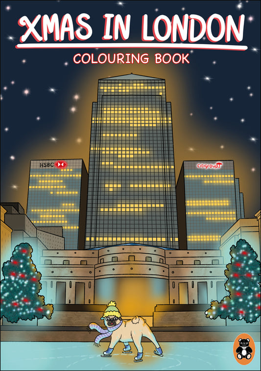 Colouring Book - Perry visits London at Christmas