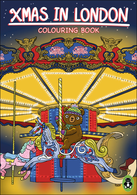 Colouring Book - Charlie visits London at Christmas