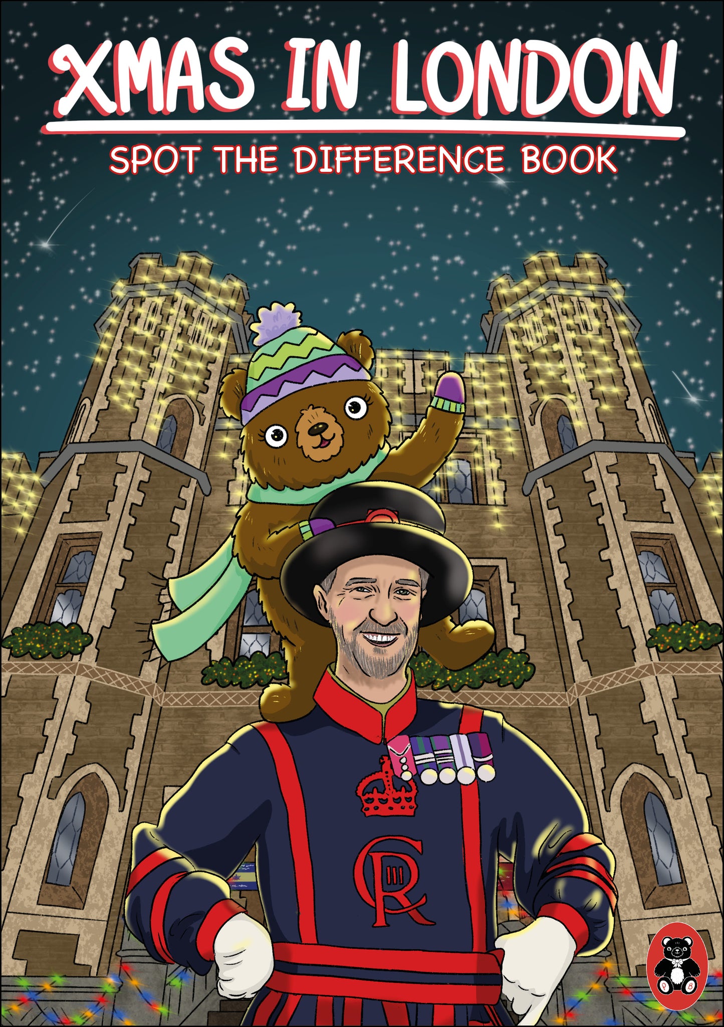Spot the Difference Book - Charlie visits London at Christmas
