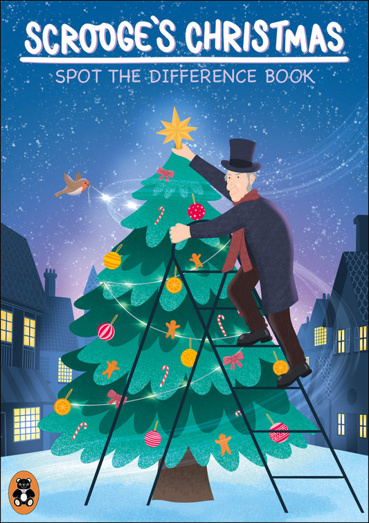Spot the Difference Book - Scrooge's Christmas Adventure
