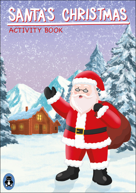 Activity Book - Christmas with Santa Claus