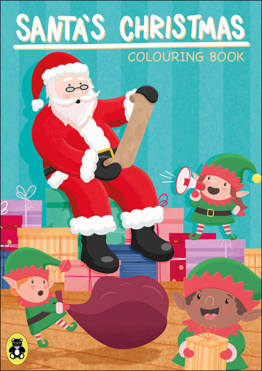 Colouring Book - Christmas with Santa Claus