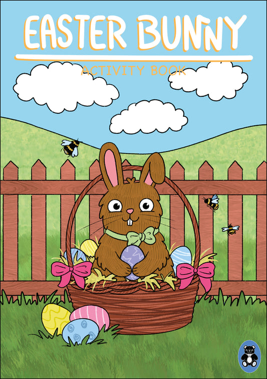 Easter Bunny visits Animal Farm (Children's Activity Book)