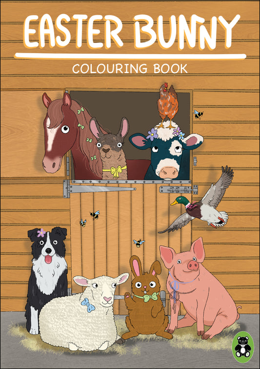 Colouring Book - Easter Bunny