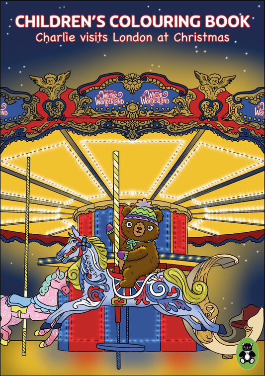 Colouring Book - Charlie visits London at Christmas