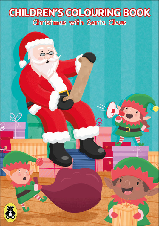 Colouring Book - Christmas with Santa Claus