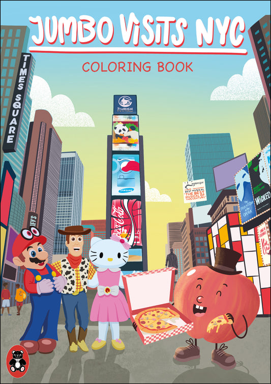 Colouring Book - Jumbo visits NYC