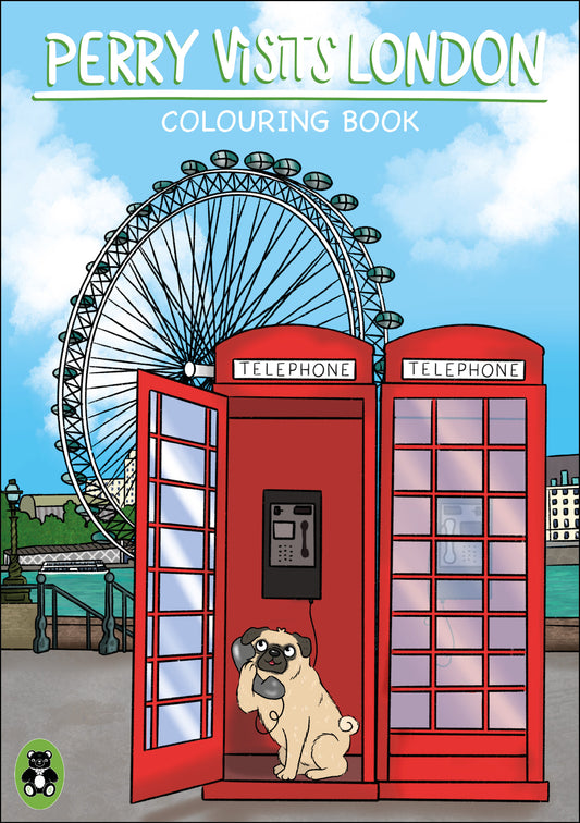 Colouring Book - Perry visits London