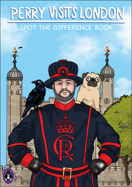 Spot the Difference Book - Perry visits London