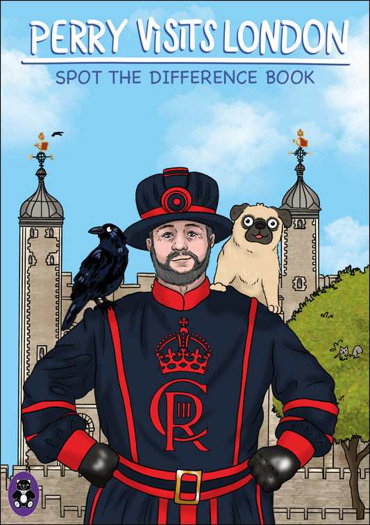 Spot the Difference Book - Perry visits London