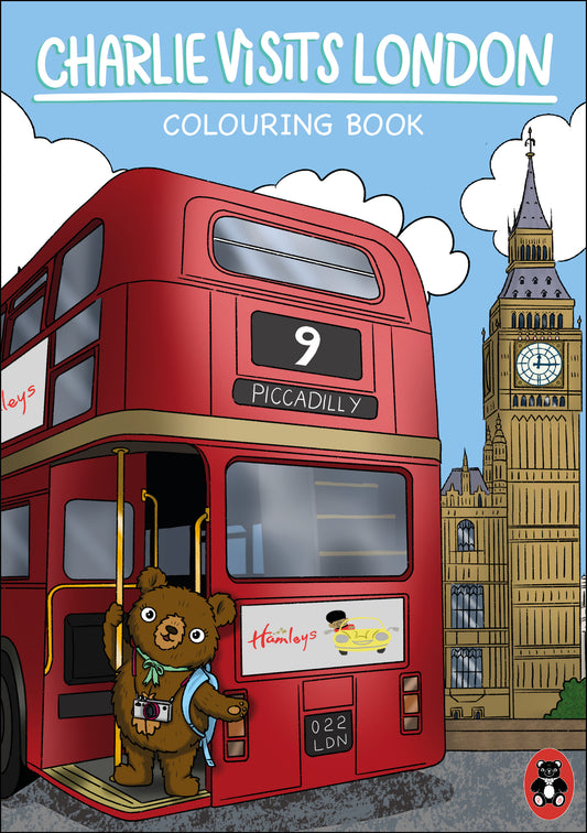 Colouring Book - Charlie visits London