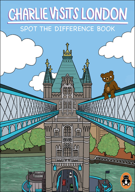Spot the Difference Book - Charlie visits London