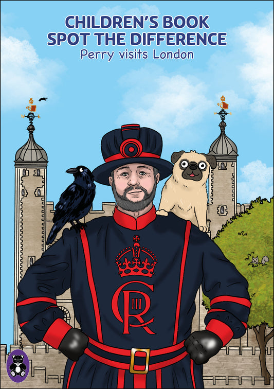 Perry visits London (Children's Spot the Difference Book)