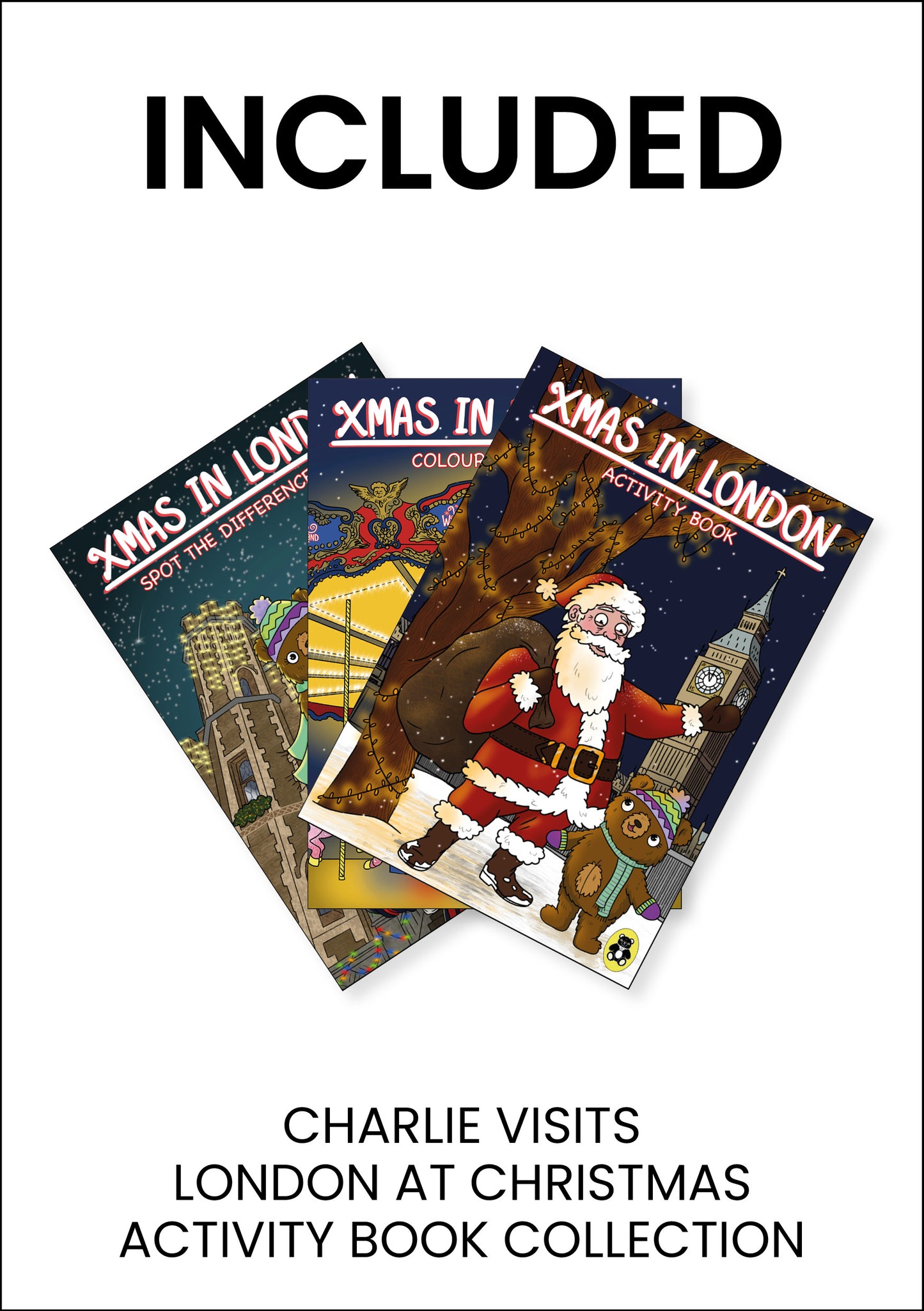 Gift Box Set - Charlie visits London at Christmas (4-8 age)